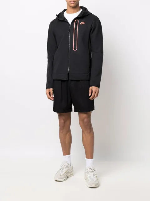 Nike logo-print zip up jacket