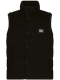Dolce & Gabbana logo-tag padded vest