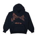 Navy Blue/Brown Motocross Hoodie