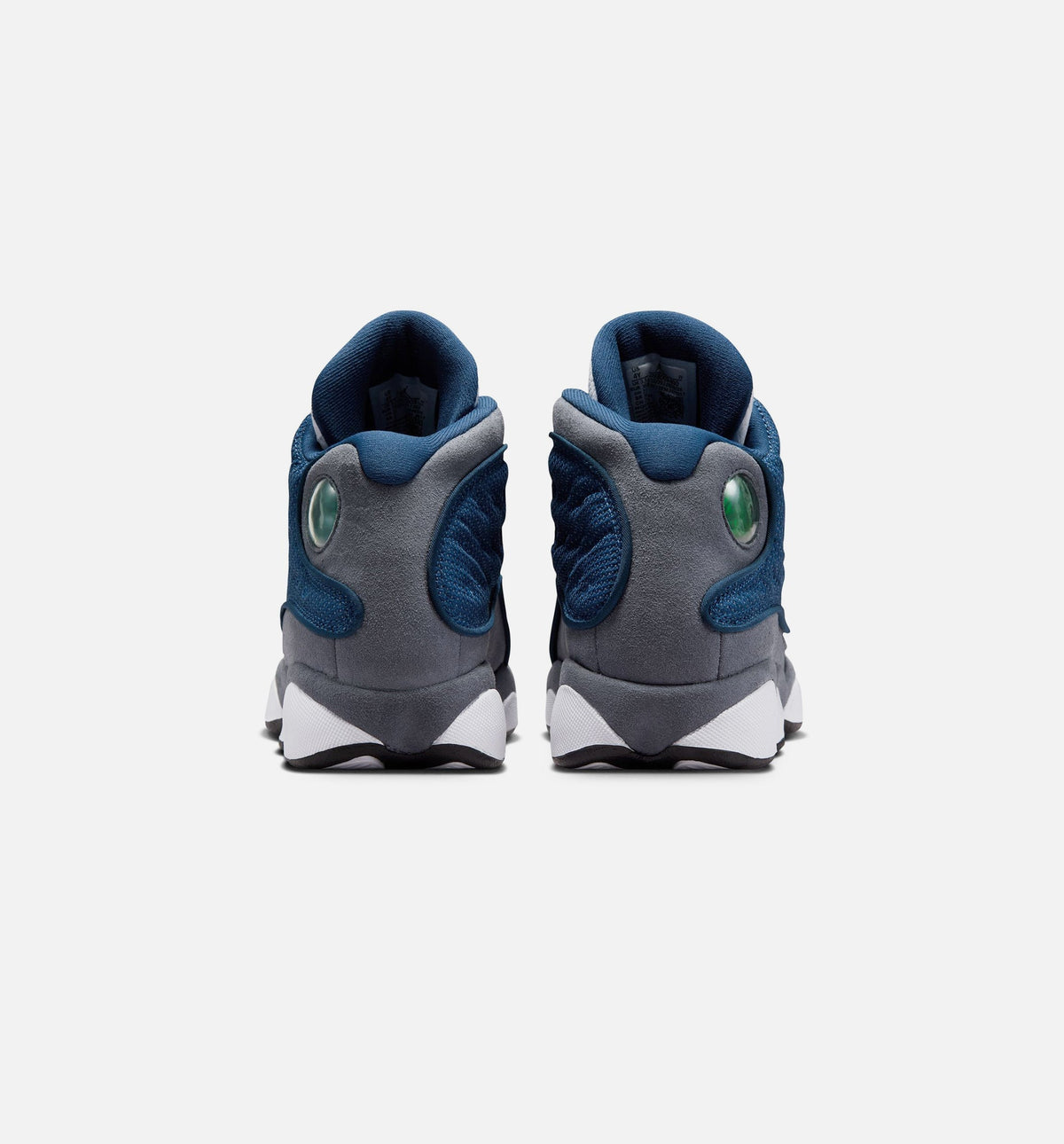 Air Jordan 13 Retro Navy And Flint Grey Grade School Lifestyle Shoes - Navy/University Blue/Flint Grey/White