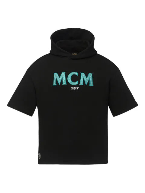 MCM x SNIPES rhinestone hoodie
