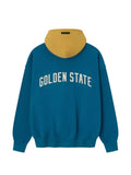 FEAR OF GOD ESSENTIALS x NBA Golden State Warriors colourblock hoodie