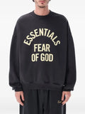 FEAR OF GOD ESSENTIALS Campus 90s logo-print sweater