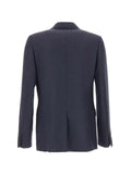 MM6 Maison Margiela frayed single-breasted blazer
