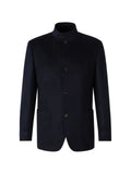 Lardini mandarin-collar cashmere jacket