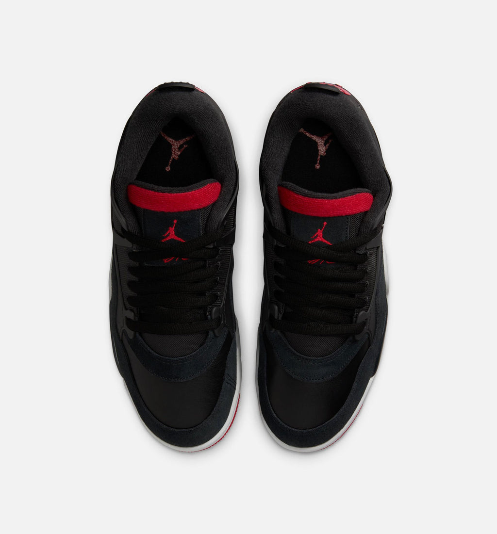 Air Jordan 4 RM - Men's Lifestyle Sneaker (Black/Wolf Grey/White/Varsity Red)