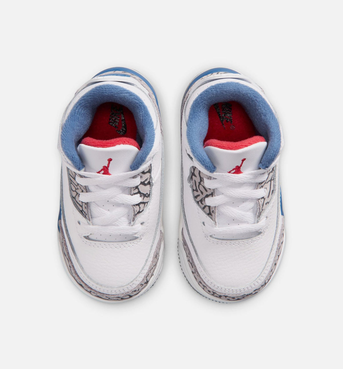 Air Jordan 3 Retro OG True Blue Infant/Toddler – White/Fire Red/True Blue