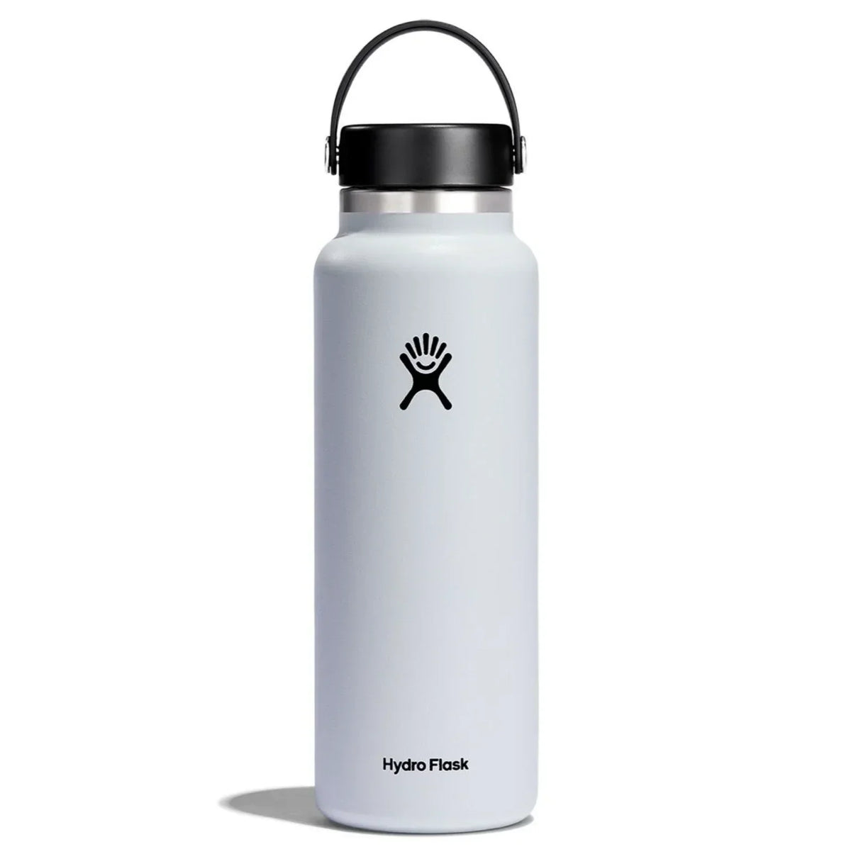 Hydro Flask 40Oz Wide Mouth Flex Cap | White