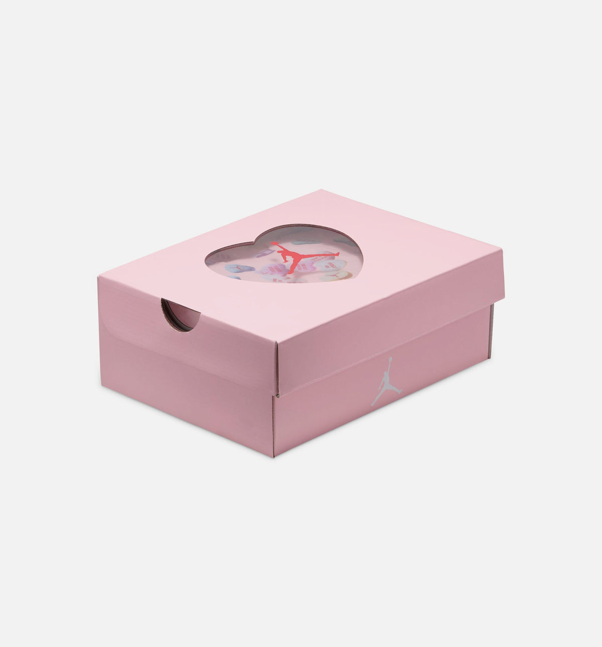 Air Jordan 4 Retro Medium Soft Pink Preschool Girls' Sneakers - White / Soft Pink / Blue