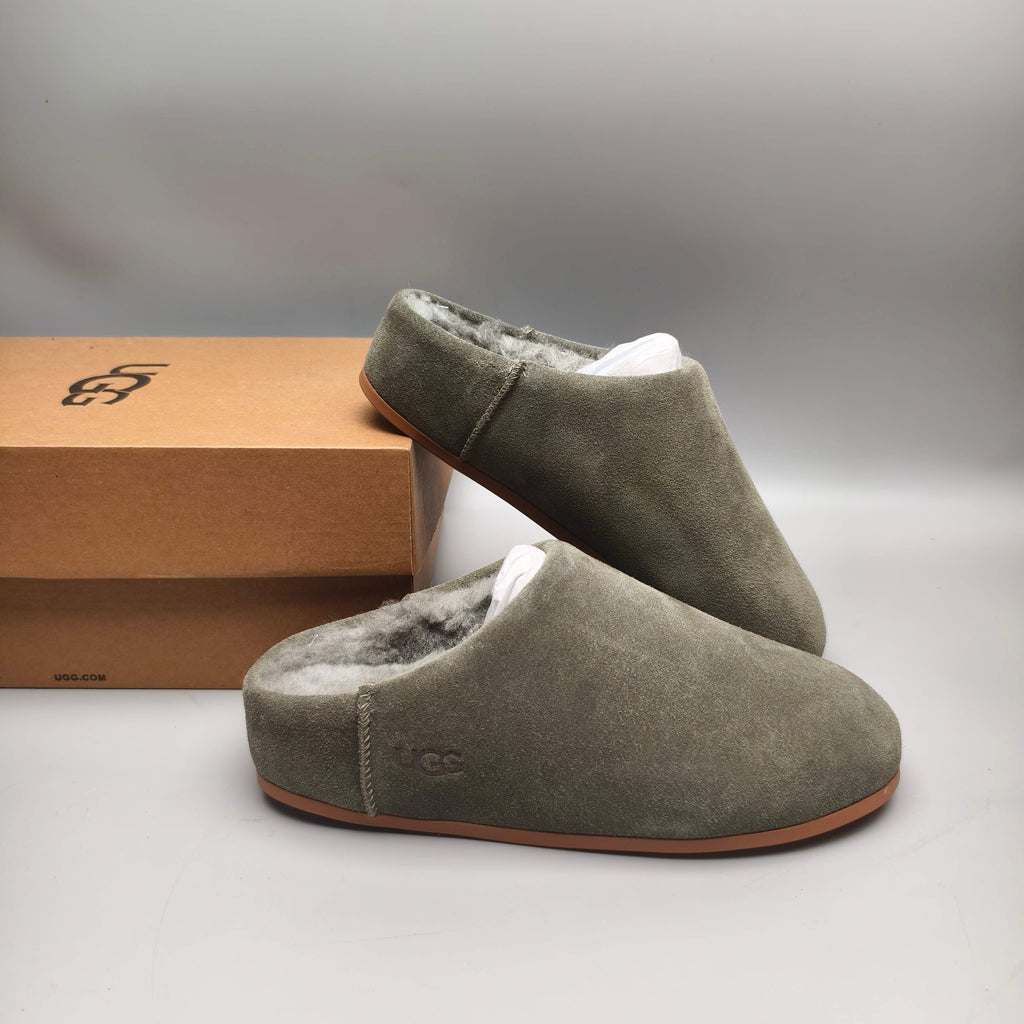 Green Slip-On Casual Home Shoes — New Arrival | In Stock