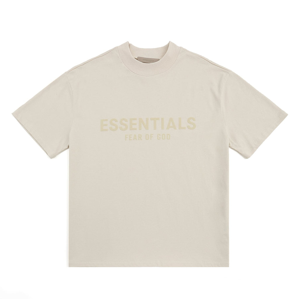 ESSENTIALS Flocked Logo Short-Sleeve T-Shirt