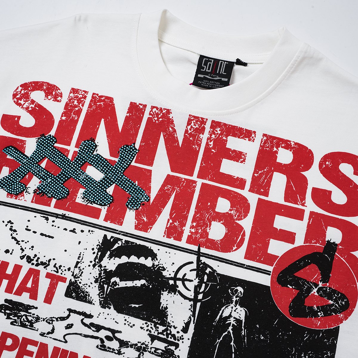SAINT Skull Graphic Short-Sleeve T-Shirt