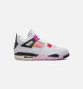 Air Jordan 4 Retro Comic Men's Shoes - Off-White/Fire Pink/Anthracite