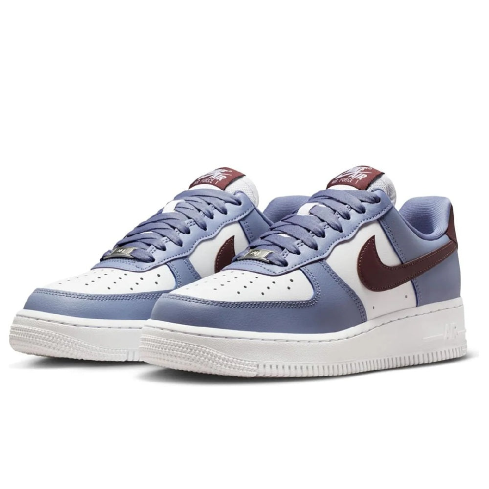 Women's Nike Air Force 1 '07 World Indigo/Burgundy Crush (IM6364 400)