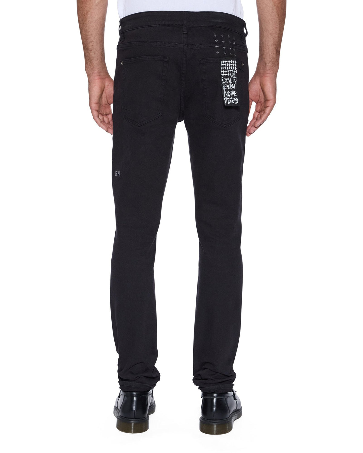 Ksubi Van Winkle Jasper Black Arch Denim