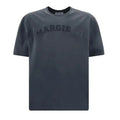 Maison Margiela Logo Heavy Jersey T-Shirt Blue