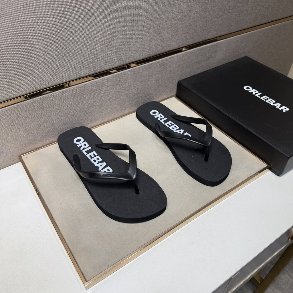 ORLEBAR Branded Strap Flip-Flops